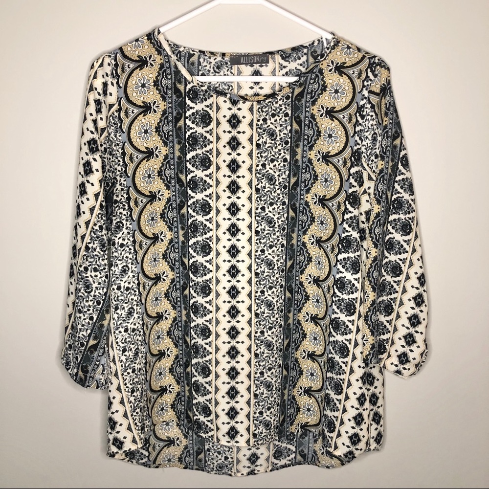 Evereve Allison Joy Blouse Top